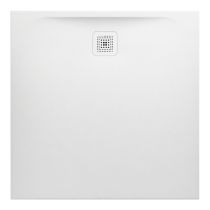LAUFEN LAUFEN PRO Sprchová vanička, štvorcová, s odtokom na boku, Marbond, 1000x1000x33 mm, Biela 000, H2119520000001