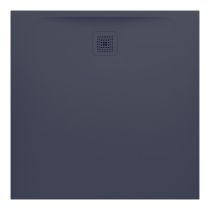 LAUFEN LAUFEN PRO Sprchová vanička, štvorcová, s odtokom na boku, Marbond, 1000x1000x33 mm, Antracit 078, H2119520780001