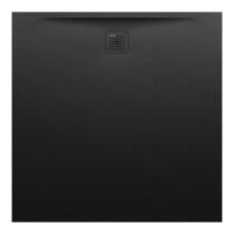 LAUFEN LAUFEN PRO Sprchová vanička, štvorcová, s odtokom na kratšej strane, Marbond, 1200x1200x33 mm, Čierna 080, H2119580800001