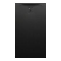 LAUFEN LAUFEN PRO Sprchová vanička, obdľžniková,s odtokom na kratšej strane, 1400x800x42 mm, Čierna 080, H2129560800001