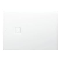 LAUFEN SOLUTIONS Sprchová vanička, obdĺžniková, s odtokom na boku, Marbond, 1400x1000x44 mm, Biela 000, H2134450000001