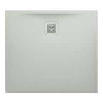 LAUFEN LAUFEN PRO Sprchová vanička, obdĺžniková, s odtokom na dlhšej strane, Marbond, 900x800x30 mm, Svetlo šedá 077, H2149500770001