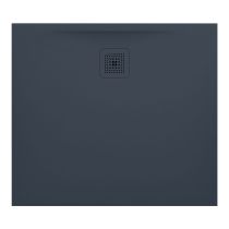 LAUFEN LAUFEN PRO Sprchová vanička, obdĺžniková, s odtokom na dlhšej strane, Marbond, 900x800x30 mm, Antracit 078, H2149500780001
