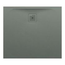 LAUFEN LAUFEN PRO Sprchová vanička, obdĺžniková, s odtokom na dlhšej strane, Marbond, 900x800x30 mm, Betónovo šedá 079, H2149500790001