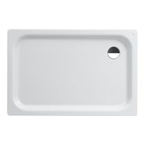 LAUFEN PLATINA Oceľová sprchová vanička, hrúbka 3,5 mm, 1200x800x65 mm, Biela 000, H2150150000401