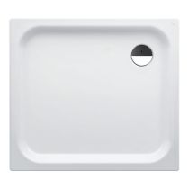 LAUFEN PLATINA Oceľová sprchová vanička, obdĺžniková, oceľ 3,5 mm, plochá (65 mm), 1000x900x65 mm, Biela / protišmyková 600, H2150316000401