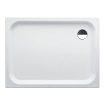 LAUFEN PLATINA Oceľová sprchová vanička, obdĺžniková, oceľ 3,5 mm, plochá (65 mm), 1200x900x65 mm, Biela 000, H2150330000401
