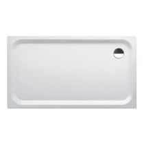 LAUFEN PLATINA Oceľov sprchová vanička, obdĺžniková, oceľ 3,5 mm, plochá (45 mm), 1600x900x45 mm, Biela matná 757, H2150367570401