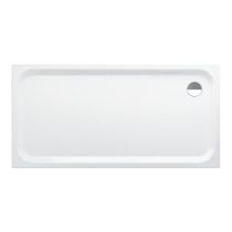 LAUFEN PLATINA Oceľov sprchová vanička, obdĺžniková, oceľ 3,5 mm, plochá (45 mm), 1800x900x45 mm, Biela matná 757, H2150377570401