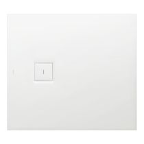 LAUFEN SOLUTIONS Sprchová vanička pre inštaláciu v úrovni podlahy, Marbond, 1000x900x38 mm, Biela 000, H2154430000001