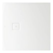 LAUFEN SOLUTIONS Sprchová vanička, štvorcová, pre inštaláciu v úrovni podlahy, Marbond, 1000x1000x38 mm, Biela 000, H2164410000001