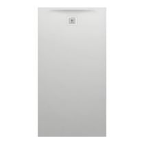 LAUFEN LAUFEN PRO Sprchová vanička, obdĺžniková, s odtokom na kratšej strane, Marbond, 1700x900x46 mm, Svetlo šedá 077, H2169580770001