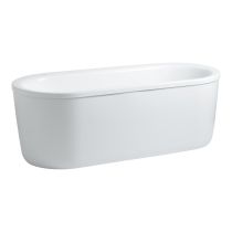 LAUFEN SOLUTIONS Oválna vaňa, voľne stojaca verzia, sanitárny akrylát, 1700x750x620 mm, H2225120000001