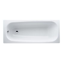 LAUFEN MODERNA PLUS Oceľová vaňa, hrúbka 3,5 mm, s protihlukovou izoláciou, objem 107 l, 1700x700x395 mm, H2251206000401