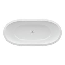 LAUFEN ILBAGNOALESSI Vaňa, solid surface, 1780 x 820 mm, vstavaná verzia s hliníkovým rámom, 1780x820x460 mm, H2459710006251