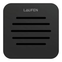 LAUFEN LAUFEN PRO Krytka sifónu pre vaničku LAUFEN PRO Marbond, 130x130x30 mm, Čierna 080, H2919510800001