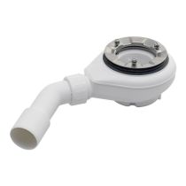 LAUFEN SOLUTIONS Sifón D90 pre sprchové vaničky bez chrómovej krytky, Biela 000, H2951200000001