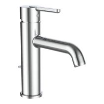 LAUFEN LUA|LUA E Umývadlová stojančeková páková batéria s výtokom 135 mm, s automatickým výpustom, Chróm 004, H3115F10041211