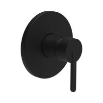 LAUFEN LUA Vrchný set podomietkovej sprchovej batérie pre Simibox alebo Simibox Light, PVD Titán čierný matný 081, H3310860810001