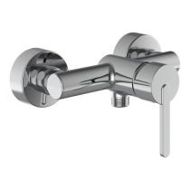 LAUFEN LUA|LUA E LUA E, Sprchová nástenná páková batéria, bez sprchového príslušenstva, Chróm 004, H3315F10044001