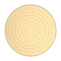 LAUFEN SHOWER PROGRAMME Hlavová sprcha kruhová, Ø 300 mm, PVD Svetlozlatá matná 083, H3679810832321