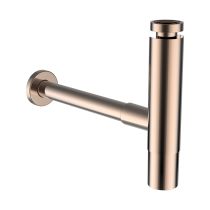 LAUFEN  Designový sifón, farba PVD zlatoružová, H3749800820001