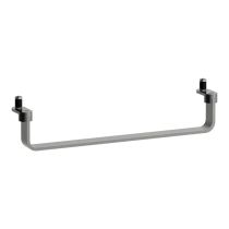 LAUFEN LANI Držiak na uterák Reling 450 mm, Nerezová oceľ brúsená 928, H3811209280001