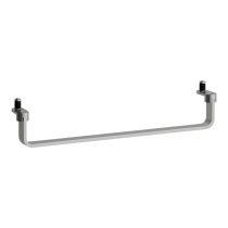 LAUFEN LANI Držiak na uterák Reling 500 mm, Chróm 004, H3811210040001