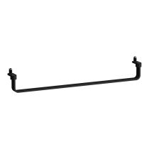 LAUFEN LANI Držiak na uterák Reling 650 mm, Čierna matná 450, H3811244500001