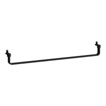 LAUFEN LANI Držiak na uterák Reling 750 mm, Čierna matná 450, H3811254500001