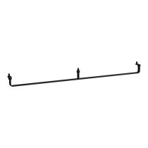 LAUFEN LANI Držiak na uterák Reling 1200 mm, Čierna matná 450, H3811284500001