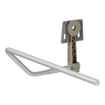 LAUFEN LANI Držiak na uterák postranný, ľavý, Nerezová oceľ brúsená 928, H3821259280001