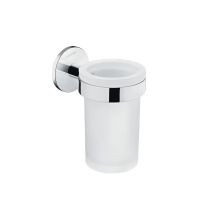 LAUFEN CANA Držiak so skleneným pohárikom, Chróm 004, H3821320040001