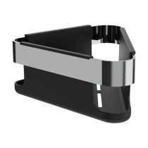 LAUFEN NIARA Košík rohový nástenný, 21,5x22 cm, Chróm 004, H3850610040021