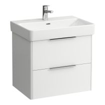 LAUFEN BASE Skrinka pod umývadlo, 2 zásuvky, pre umývadlo H810964, 615x440x530 mm, Biela matná 260, H4022921102601