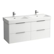 LAUFEN BASE Skrinka pod umývadlo, 4 zásuvky, pre umývadlo H814968, 1260x440x530 mm, Šedá traffic 266, H4025141102661