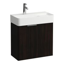 LAUFEN BASE Skrinka pod umývadlo, 2 dvierka, pre umývadlo 815285, 585x290x525 mm, Tmavohnedý brest 263, H4025521102631