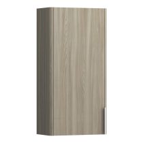 LAUFEN BASE Stredná skrinka, pánty dvierok vľavo (bočnice korpusu s rádiusom), 350x185x700 mm, Bledý brest 262, H4026011102621