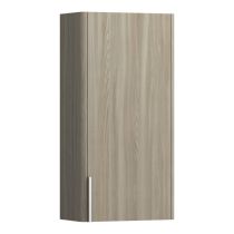 LAUFEN BASE Stredná skrinka, pánty dvierok vpravo (bočnice korpusu s rádiusom), 350x185x700 mm, Bledý brest 262, H4026021102621