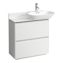 LAUFEN BASE Skrinka pod umývadlo, s 2 zásuvkami, pre umývadlá 813301, 813302, 770x350x770 mm, Biela matná 260, H4030021102601