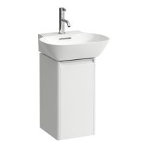 LAUFEN BASE Skrinka pod umývadlo, 1 dvierka, závesy vľavo, 1 vnútorná polička, pre umývadielko H815301, 275x295x515 mm, Multicolour farby 999, H4030111109991