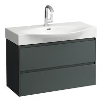LAUFEN LANI Skrinka pod umývadlo, s 2 zásuvkami, pre umývadlo H811702, 880x370x515 mm, Šedá traffic 266, H4042121122661
