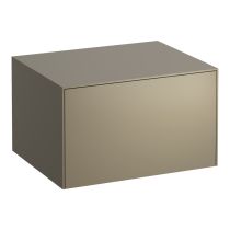 LAUFEN SONAR Skrinka pod umývadlo 600, s 1 zásuvkou, bez výrezu, 575x455x340 mm, Titán 042, H4054000340421