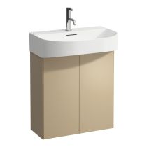 LAUFEN SONAR Skrinka pod umývadlo, 2 dvierka, pre umývadlo H810342, 580x240x600 mm, Biela matná 170, H4054830341701