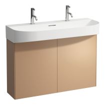 LAUFEN SONAR Skrinka pod umývadlo, 2 dvierka, pre umývadlo H810347, 975x240x600 mm, Meď 041, H4054840340411