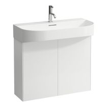 LAUFEN SONAR Skrinka pod umývadlo, 2 dvierka, pre umývadlo H810344, 775x240x600 mm, Biela matná 170, H4054850341701
