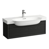 LAUFEN THE NEW CLASSIC Skrinka pod umývadlo 1000, s 1 zásuvkou, pre umývadlá H813857, 975x315x345 mm, Černený dub 628, H4060910856281