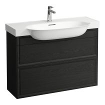 LAUFEN THE NEW CLASSIC Skrinka pod umývadlo, s 2 zásuvkami, pre umývadlo H813857, 975x315x665 mm, Černený dub 628, H4060920856281