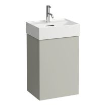 LAUFEN Kartell LAUFEN Skrinka pod umývadlo, 2 dvierka, závesy vpravo, pre umývadlo H815330, 435x330x600 mm, Kamienky šedé 641, H4075040336411