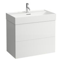LAUFEN Kartell LAUFEN Skrinka pod umývadlo, s 2 zásuvkami, pre umývadlo H810336, 785x450x600 mm, Šedomodrá 645, H4075920336451